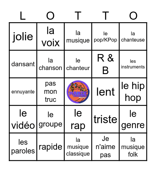 Manie Musicale Bingo Card