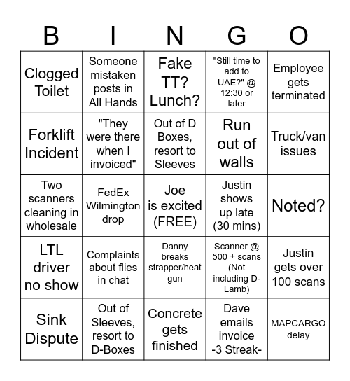 FLAG BINGO SEASON 2 Bingo Card