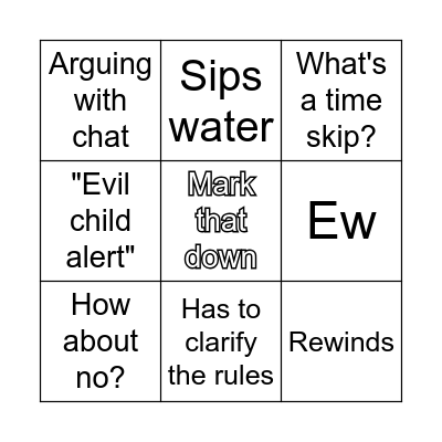 Jarvis Bingo Live Bingo Card
