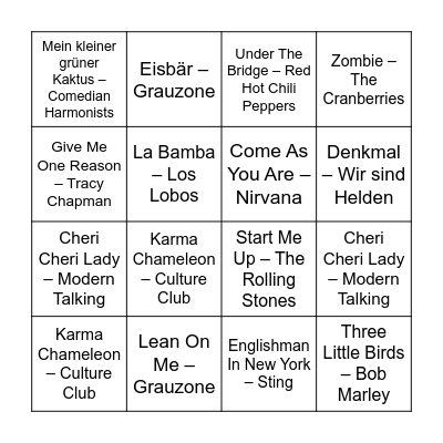 TOBIS BIRTHDAY BINGO Card
