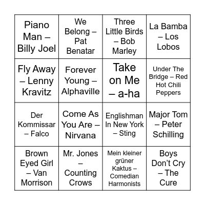 TOBIS BIRTHDAY BINGO Card