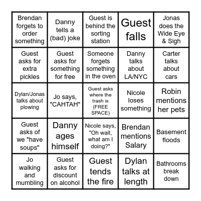 Summit Bingo v2 Bingo Card