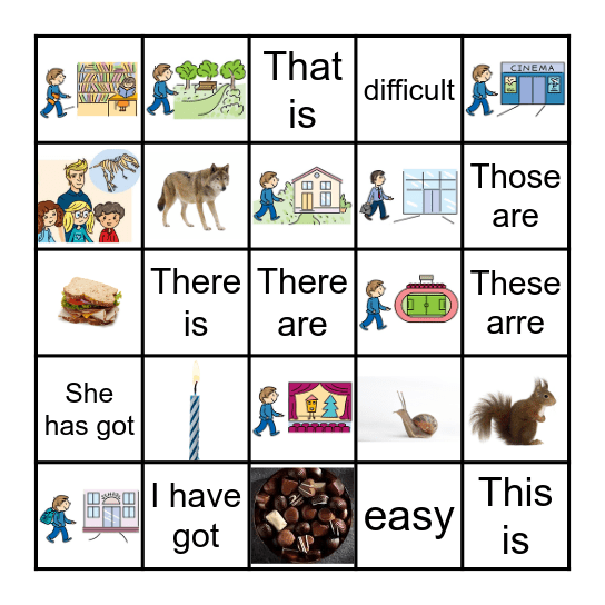 Up to now 4 for 3rd gradwe Bingo Card