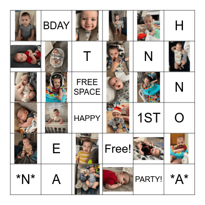 Birthday Bingo! Bingo Card
