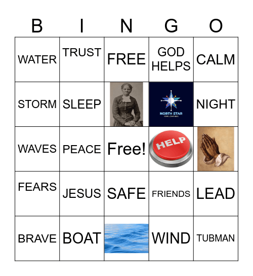 BIBLE BINGO Card