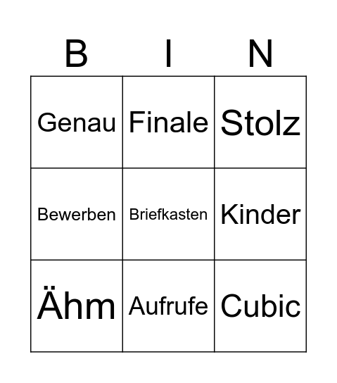 24daysofgood Bingo Card