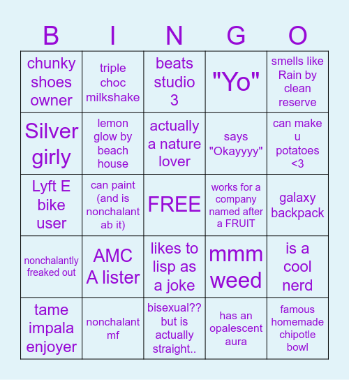 rosina culture Bingo Card