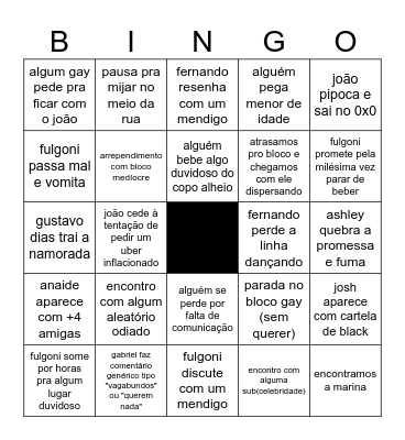 carnabingo Card