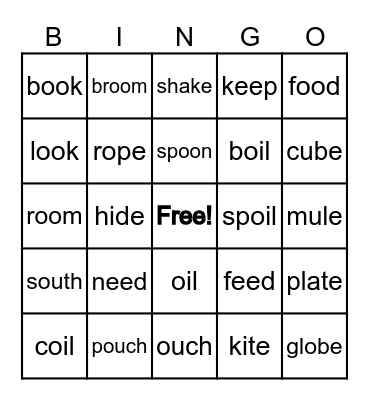 I Heart Reading! Bingo Card