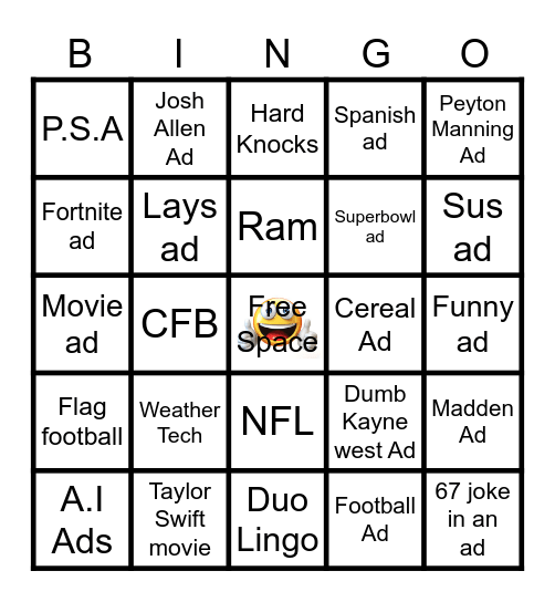 Practice  English at Home Bingo Card