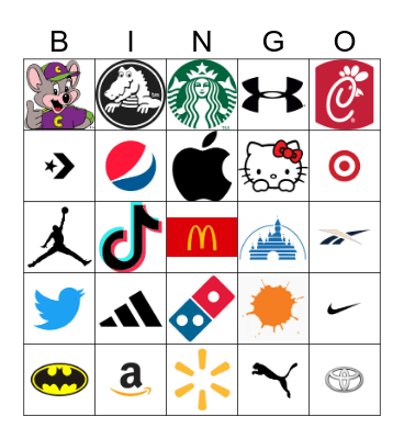 LOGO Bingo Card