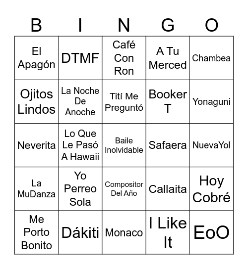 Super Bowl Predictions Bingo Card