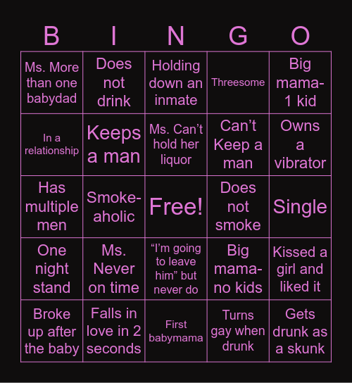 Happy Galentine’s Day Bingo Card