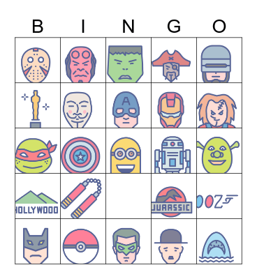 Movie Bingo Card