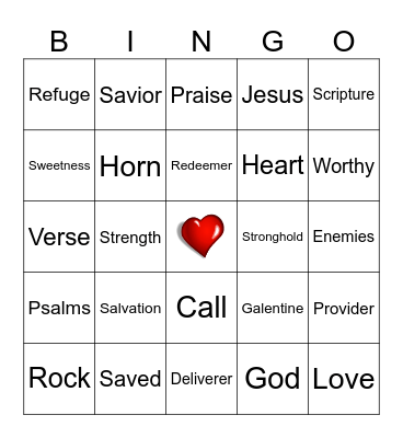 Oh Sister, It's... Bingo Card