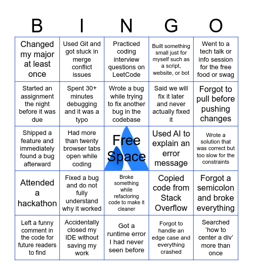 Atlassian Bingo Card