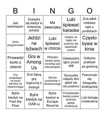 Sym-bingo-za Bingo Card
