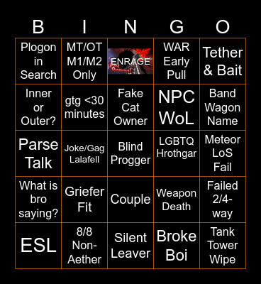 LONG LIVE THE KING Bingo Card