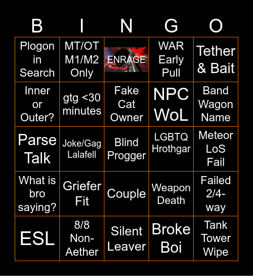 LONG LIVE THE KING Bingo Card