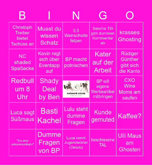 Shaylo Bingo Card