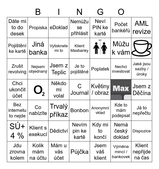 Creditas Bingo Card