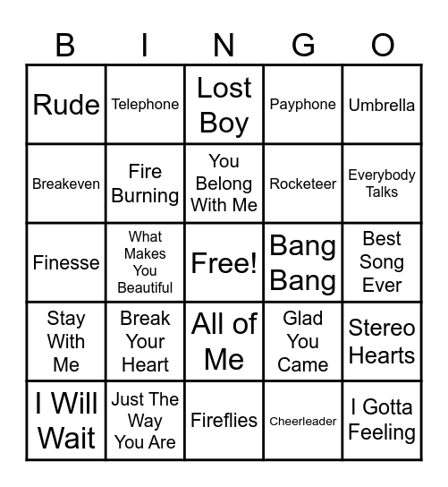 2010-2020 Bingo Card