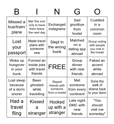 Valentine's Day Bingo Card