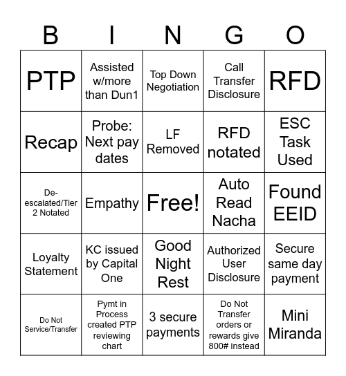 Switch Hitters Bingo Card