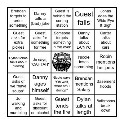 Summit Bingo v2 Bingo Card