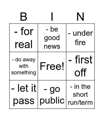 Green transportation Bingo Card