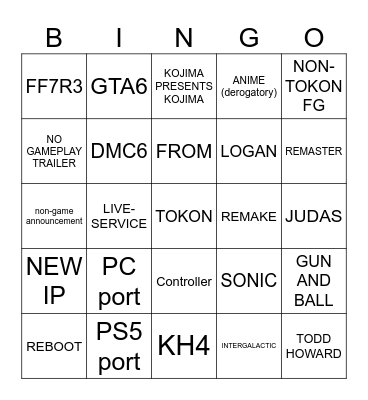 12/02/26 STATE OF PLAY Bingo Card