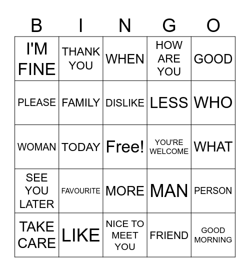 WSLC x CSD Sign Bingo Card