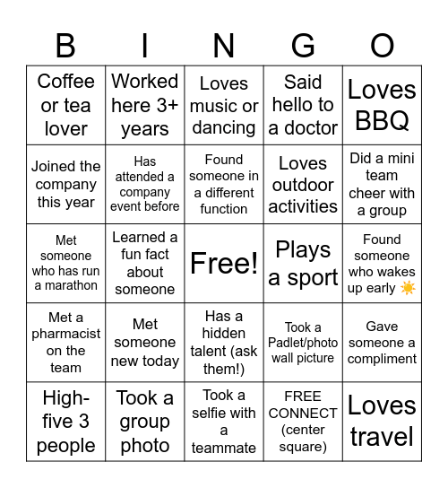 #ITMSUAE BBQ Mingle Bingo Card
