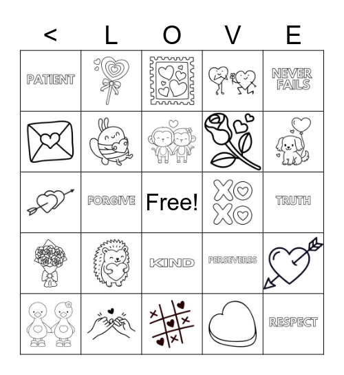 Valentine's Day! Bingo Card