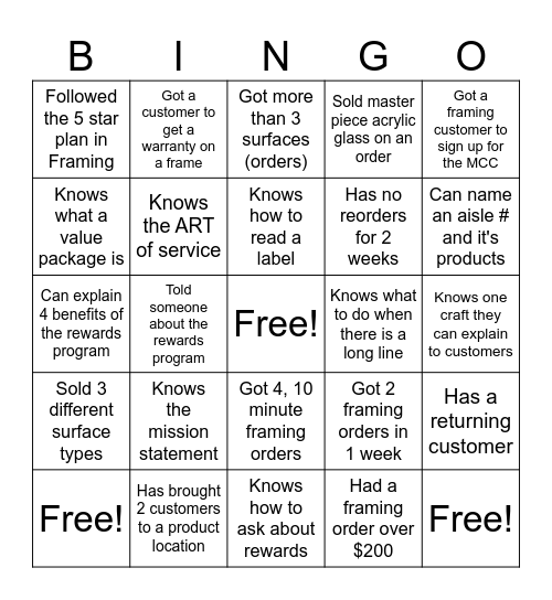 #5521 Bingo Card! Bingo Card