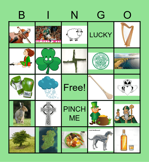 Happy St. Patrick's Day! Bingo Card