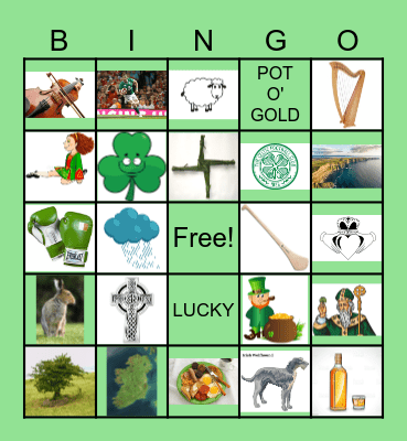 Happy St. Patrick's Day! Bingo Card