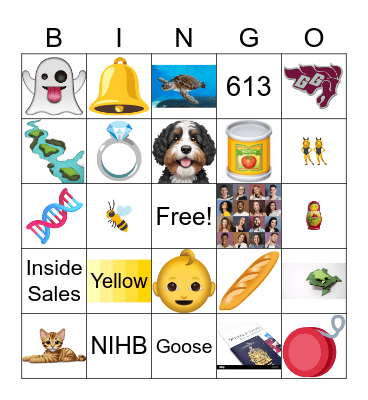 Yoyo Bingo Card