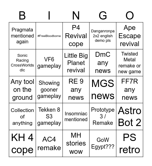 state of disappointment Bingo Card
