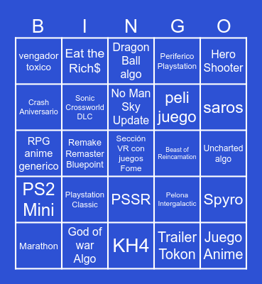 MightyRengar State of Meme Bingo Card