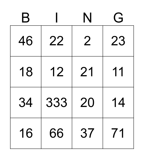 Happy Girl Boutique Bingo Card