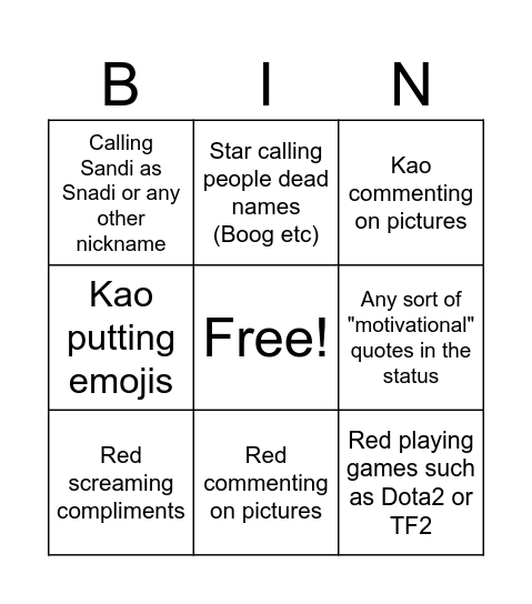 GKLDSA;jGSDJGALSd;LADSKJLADSG;ALSDKJ;ADSKL;jJ;LADkSgL;JKSdgJKAL;sD Bingo Card