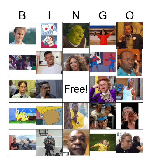 What Do You Meme? Bingo Card