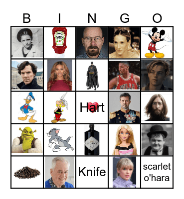 VALENTINES Bingo Card