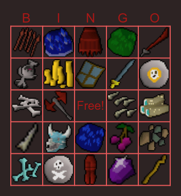 !! Vorkath Bingo !! Bingo Card