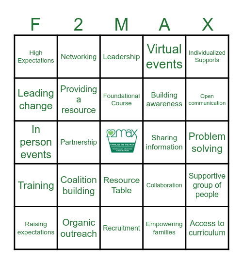 2026 FORUM BINGO Card