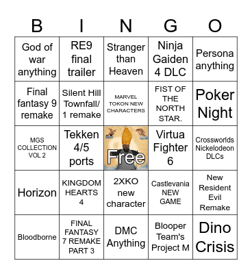 STATE OF PLAY FEB 2026 Bingo Card