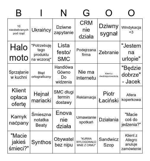 PRO AUTOMATIC BINGO Card