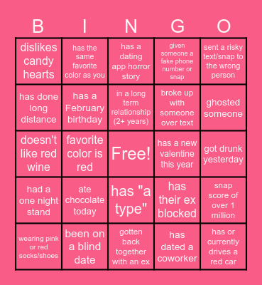 Galentine's Day BINGO <3 Bingo Card