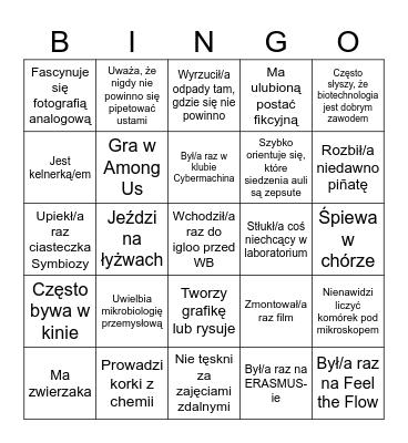Sym-bingo-za epic Bingo Card